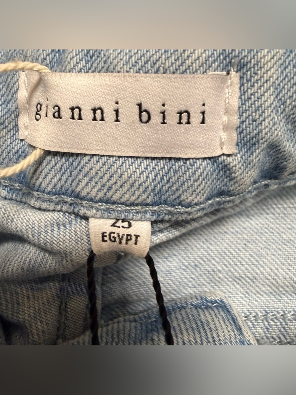 GIANNI BINI x Nastia Liukin Straight Leg Jeans Size 25 - Picture 3 of 8